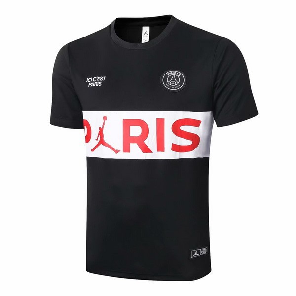 Trainingsshirt Paris Saint Germain 2020-21 Schwarz Weiß